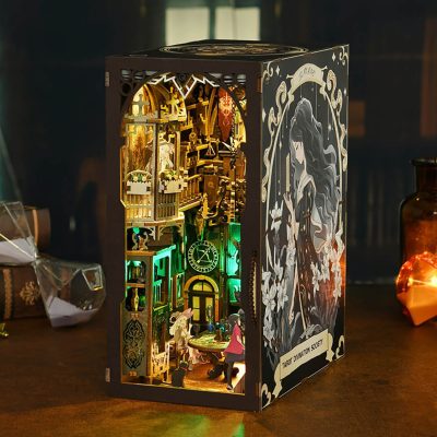 Tarot Divination Society Book Nook Bookshelf Inserts