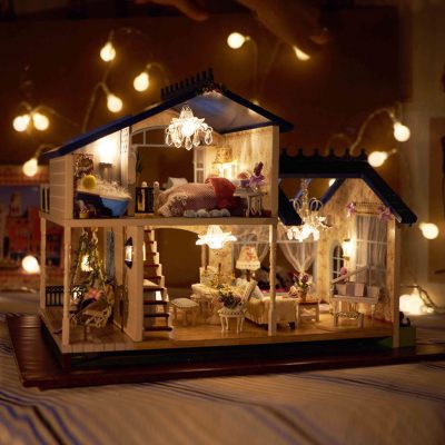 Villa Provence DIY Wooden Miniature House Kit