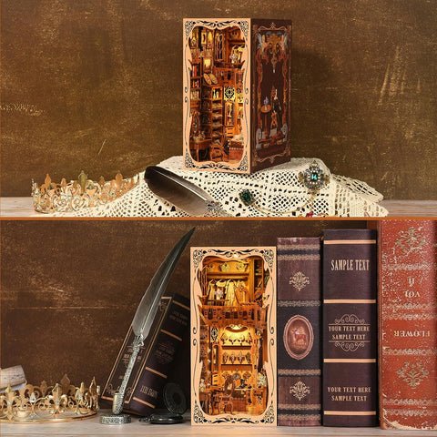 Fifijoy Gorgeous Wardrobe of Duchess 3D Wooden DIY Book Nook