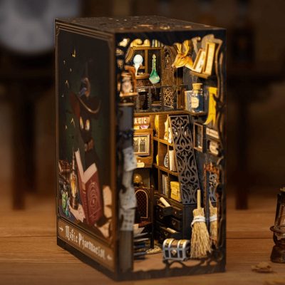 Magic Pharmacist 3D Wooden Puzzle Book Nook Kit