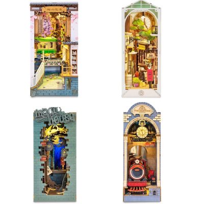 Book Nook Shelf Insert - Stories in Books(4 Kits)