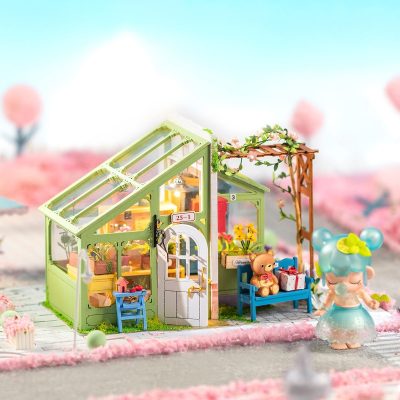 Spring Encounter Flowers DIY Miniature Dollhouse - DG154