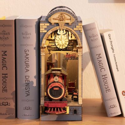 Book Nook Shelf Insert - Time Travel TGB04