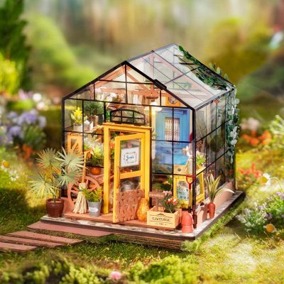 Cathy's Flower House DIY Miniature House - DG104
