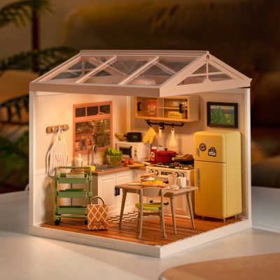 Happy Meals Kitchen Plastic Miniature House - DW008