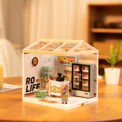 Energy Supply Store Plastic Miniature House - DW002