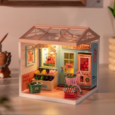Super Fruit Store Plastic Miniature House - DW003