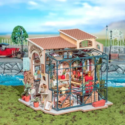 Emily's Flower Shop DIY Miniature Dollhouse - DG145