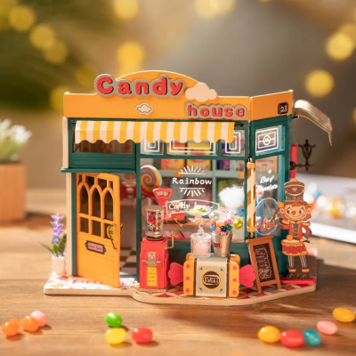 Rainbow Candy House DIY Miniature House - DG158